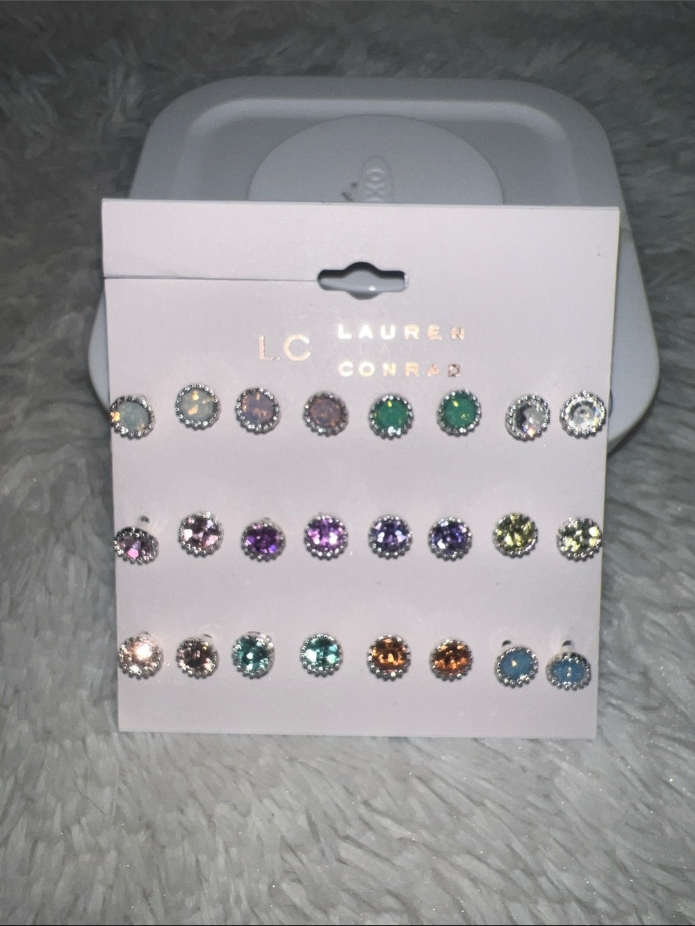 LAUREN CONRAD 24 PIECE STUD SET